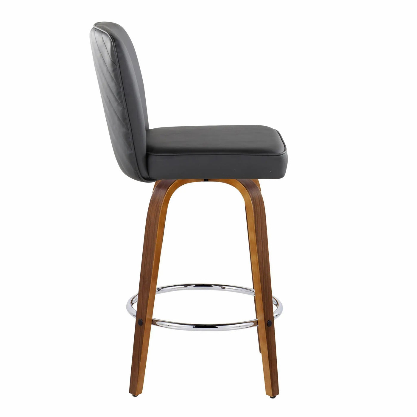 26" Contemporary Fixed-Height Counter Stool with Swivel by HouseOfZazla