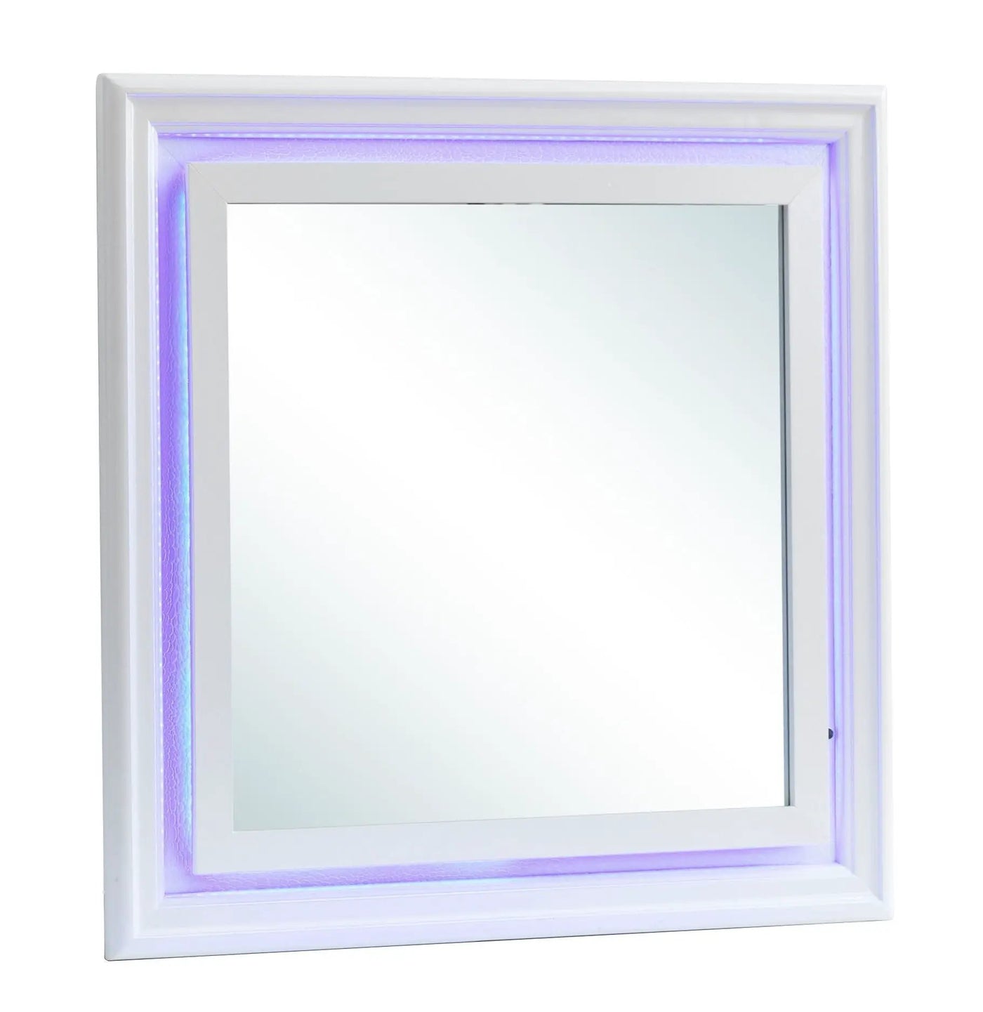 Lorana - Elegant Transitional LED Mirror by HouseOfZazla
