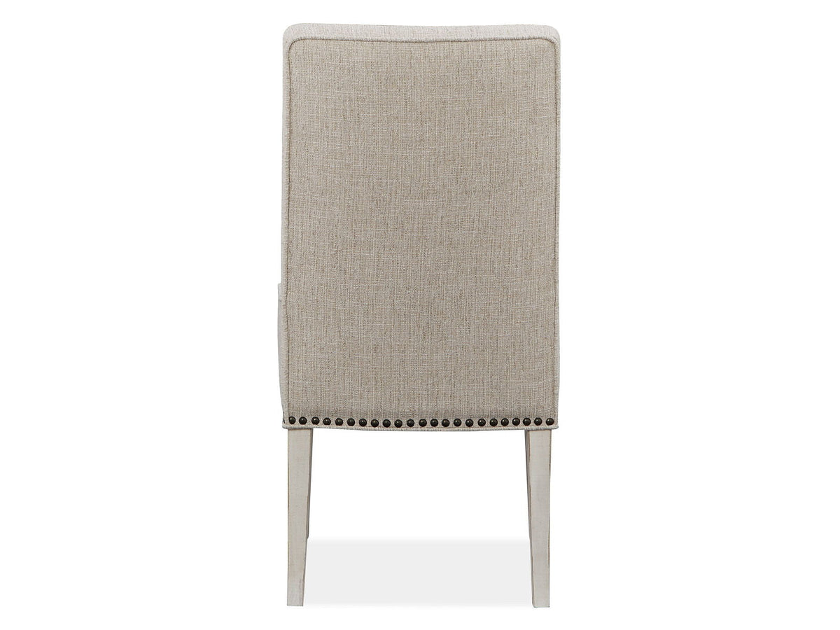 Bronwyn - Upholstered Host Side Chair (Set of 2) - Alabaster, photo 6 of 7