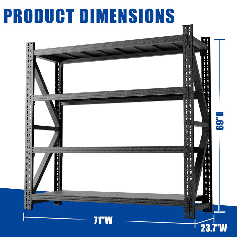 5000LBS Industrial Shelving for Warehouse by HouseOfZazla