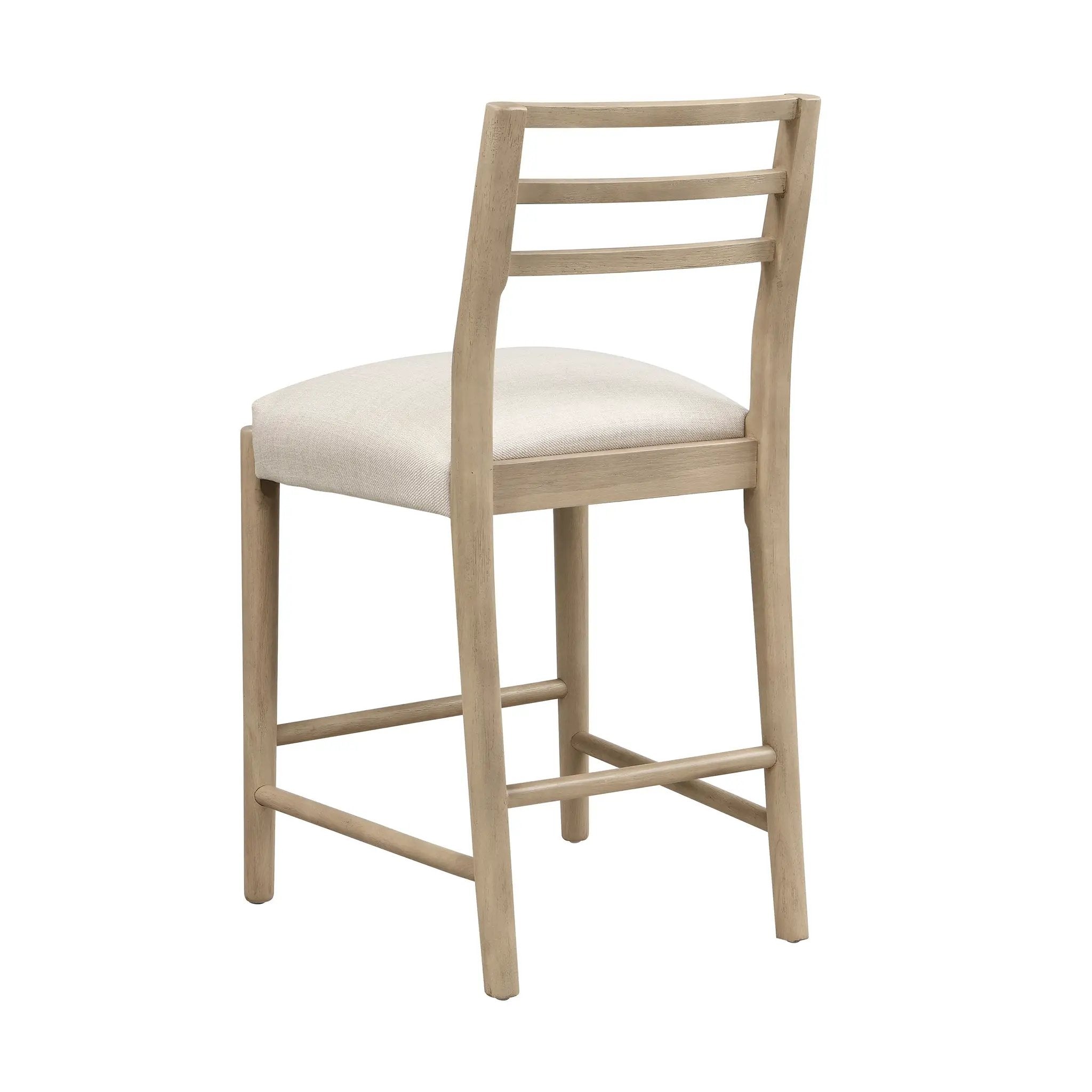 Counter Stool with Ladder Back (Set of 2) by HouseOfZazla