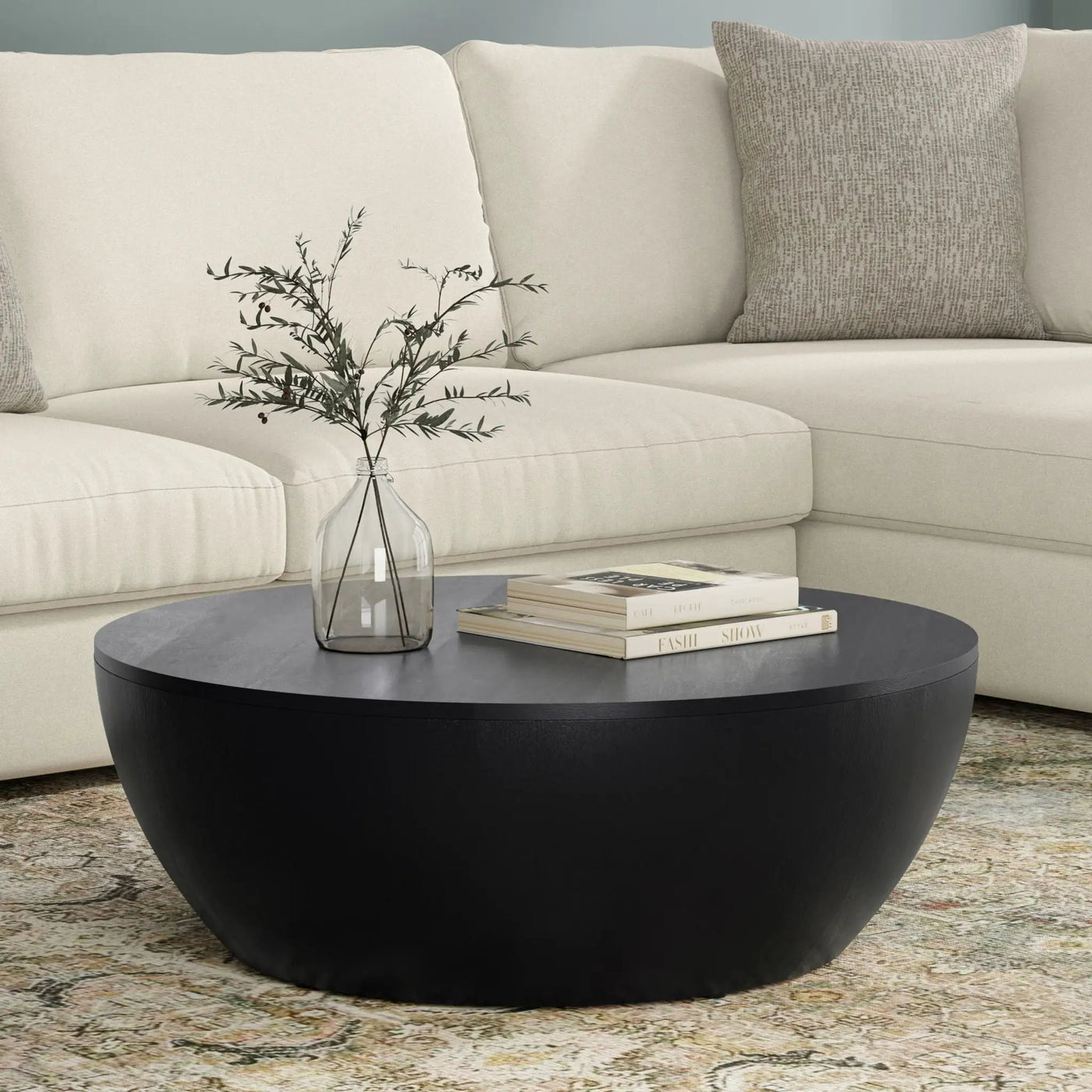 Elmbrook - Drum Coffee Table by HouseOfZazla