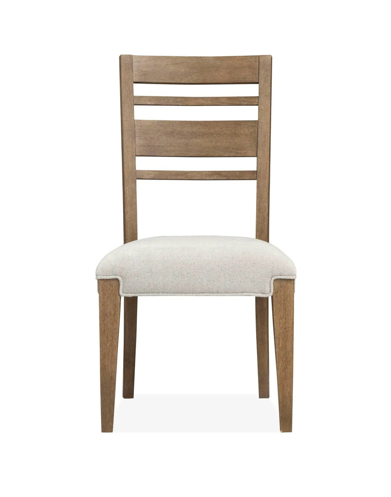 Plum Creek - Upholstered Side Chair With Wood Back (Set of 2) by Unique Piece Furniture