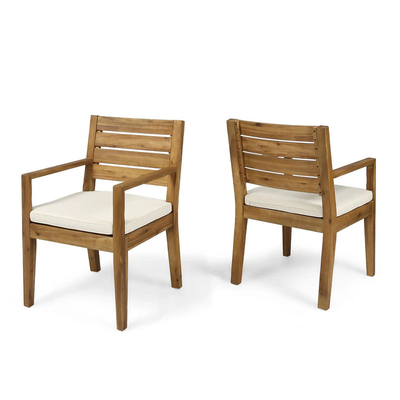 Outdoor Elegant Design Dining Chair (Set of 2) by HouseOfZazla