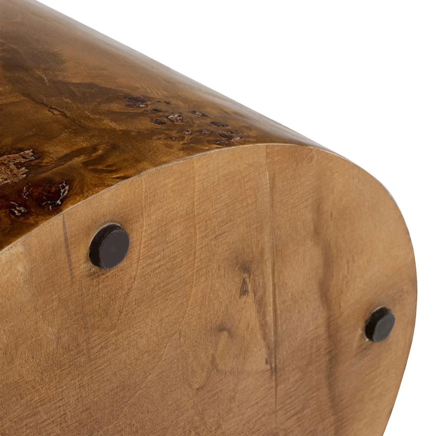 Nebula - Accent Oval Pillar Side Table by HouseOfZazla