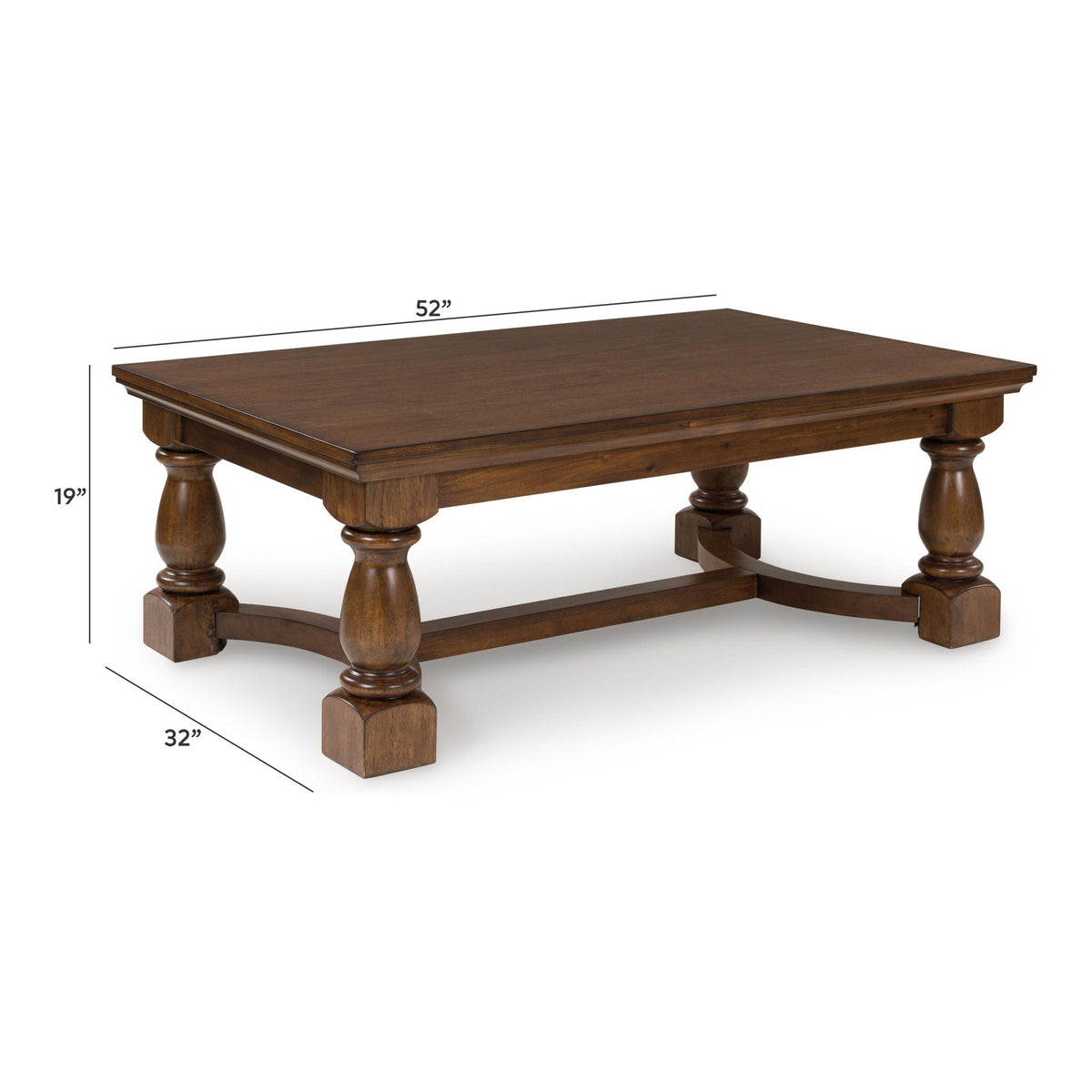 Sturlayne - Rectangular Cocktail Table - Brown, photo 7 of 7
