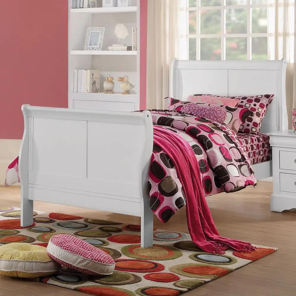Louis Philippe III - Bed (FB 34"H) by Unique Piece Furniture