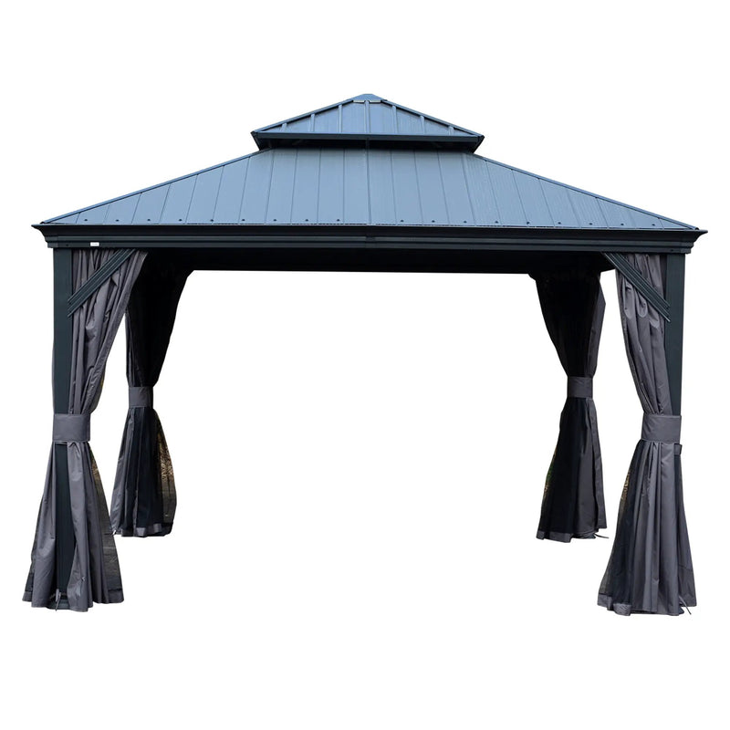 12'x12' Hardtop Gazebo with Resin Roof by HouseOfZazla