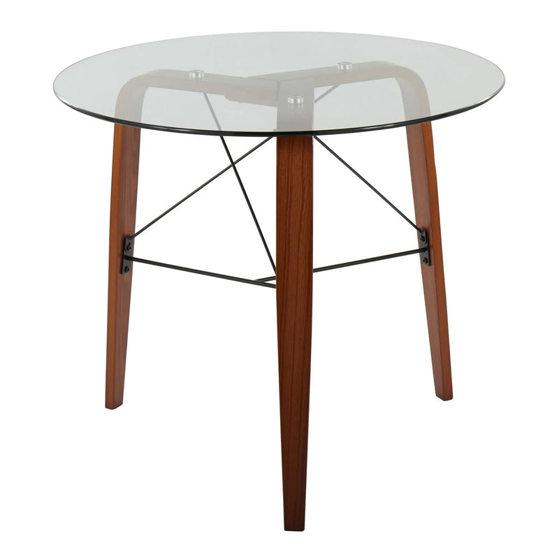 Trilogy - Contemporary Round Dinette Table by Unique Piece Furniture