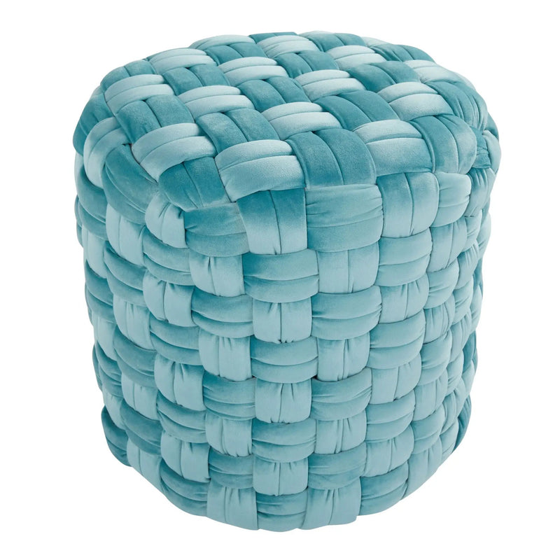 Braided - Versatile Round Ottoman by Unique Piece Furniture