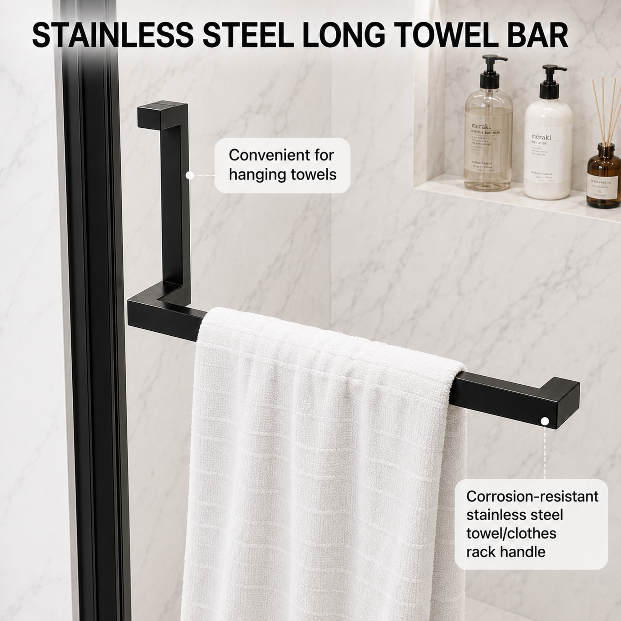 34"-35.2" x 72" Semi-Frameless Pivot Shower Door, Matte Finish by HouseOfZazla
