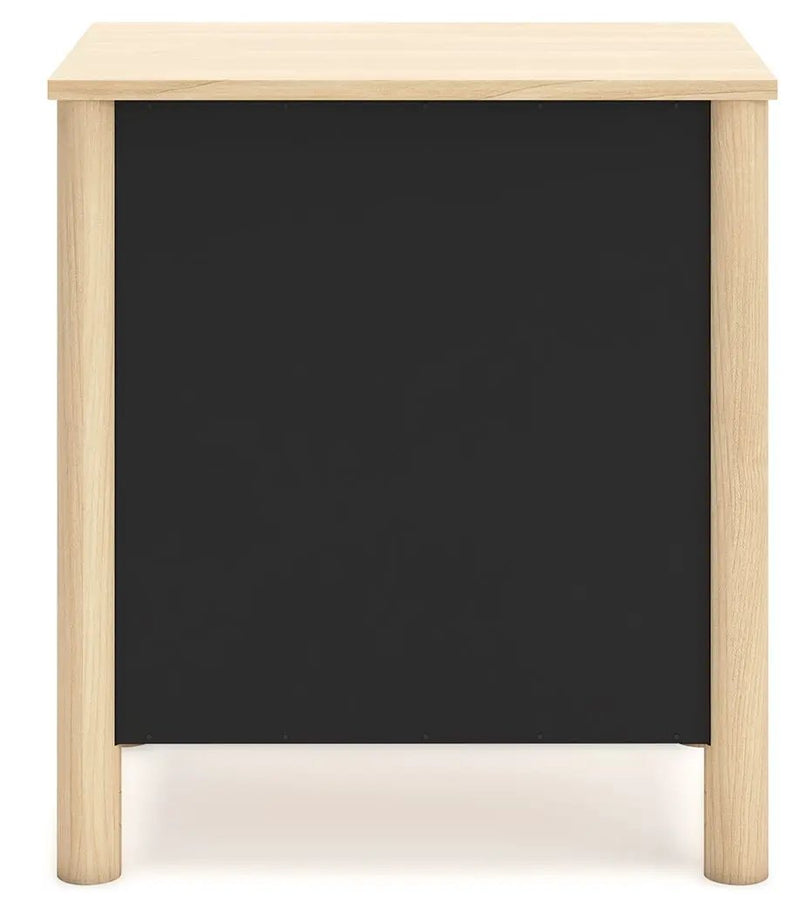 Cabinella - Two Drawer Night Stand - Tan by Unique Piece Furniture