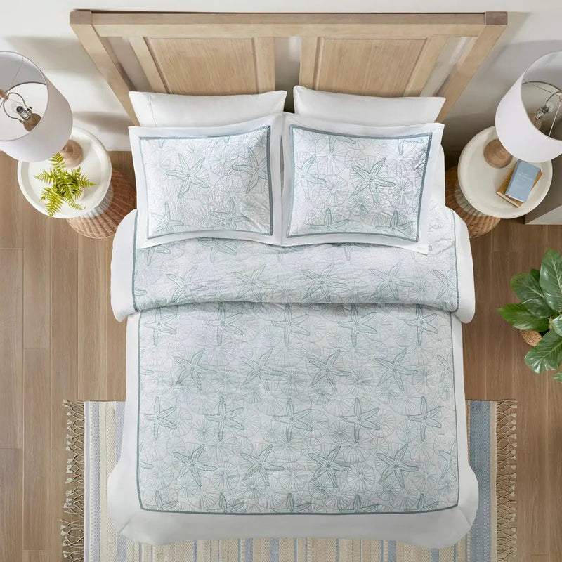 Duvet Cover Mini Set White King by HouseOfZazla