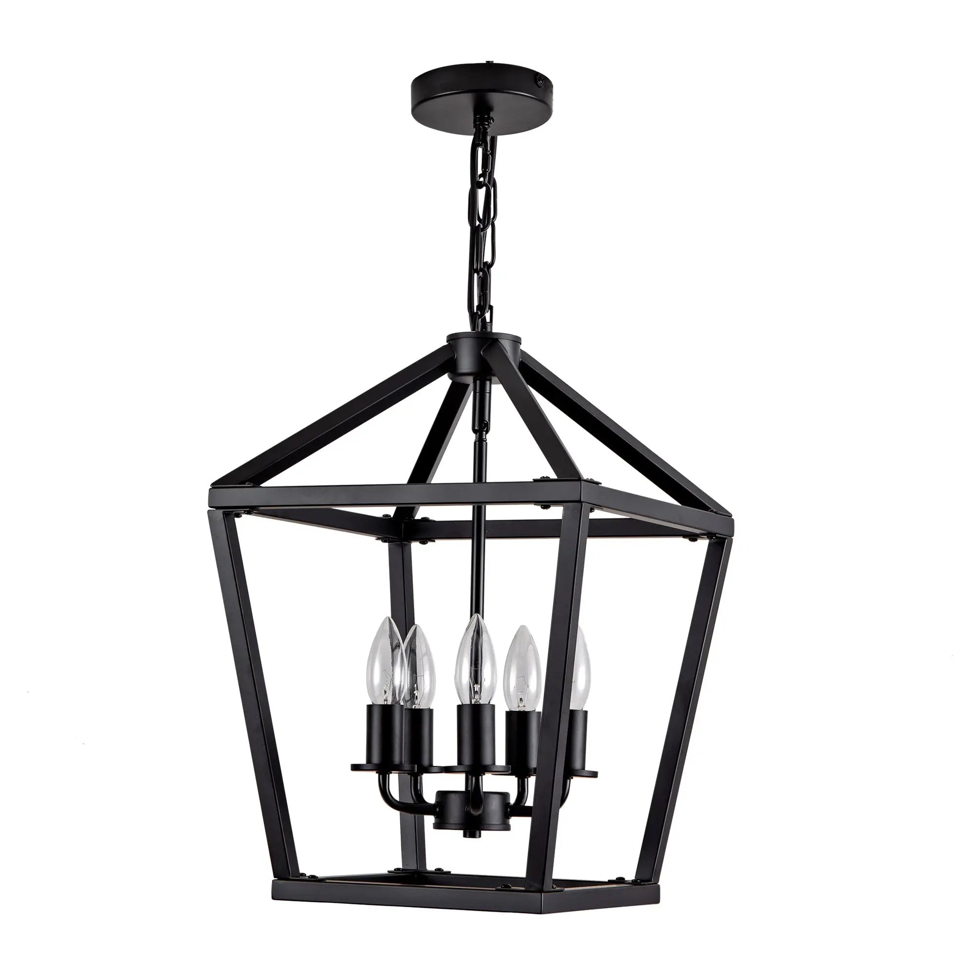 Farmhouse Lantern Chandelier 5-Light by HouseOfZazla