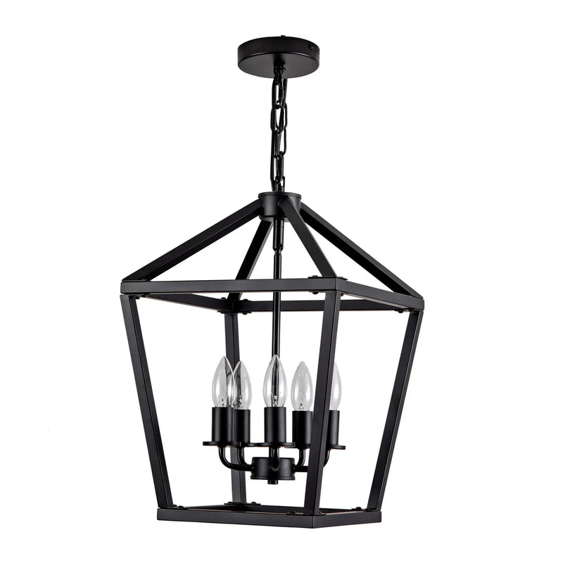 Farmhouse Lantern Chandelier 5-Light by HouseOfZazla
