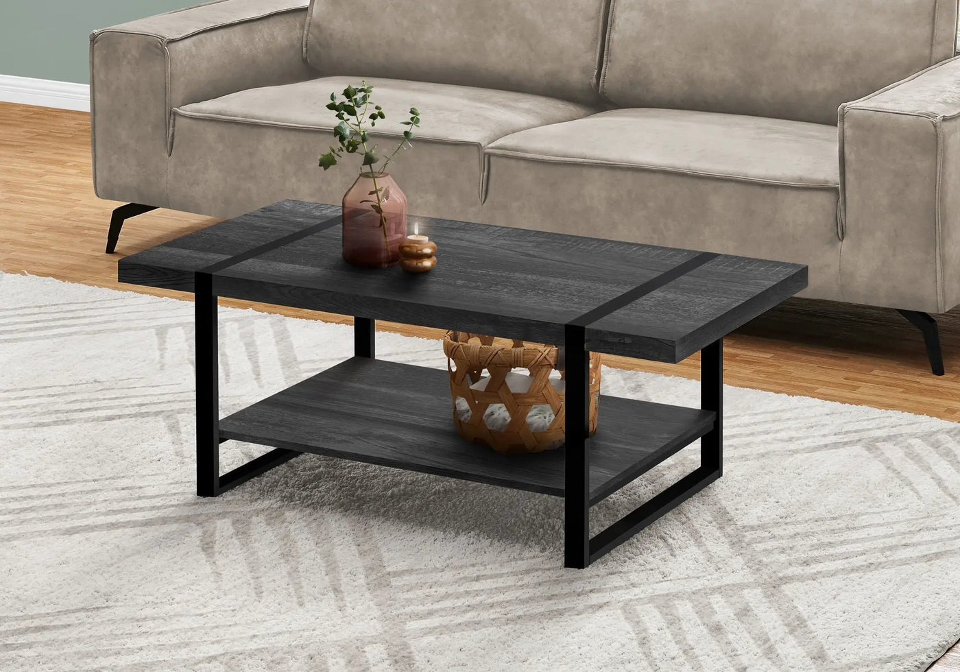 Coffee Table, Accent, Cocktail, Rectangular, Living Room, Contemporary, Modern by HouseOfZazla