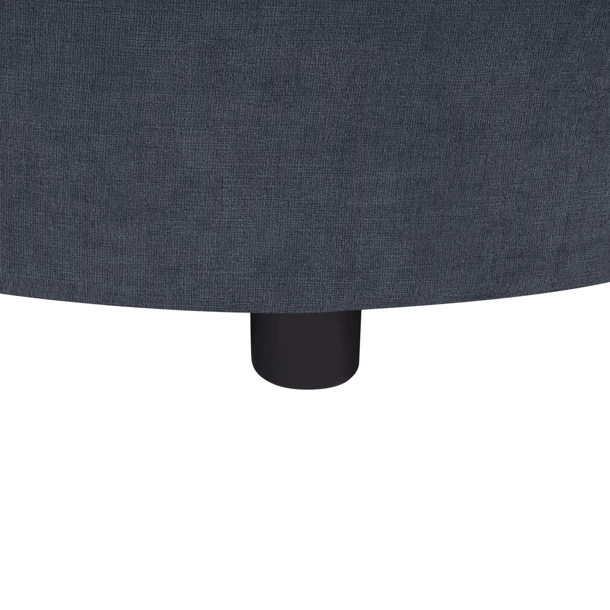 Modern L-Shaped Sectional Sofa With Curved Chaise, USB Ports, And Side Storage Pockets by HouseOfZazla