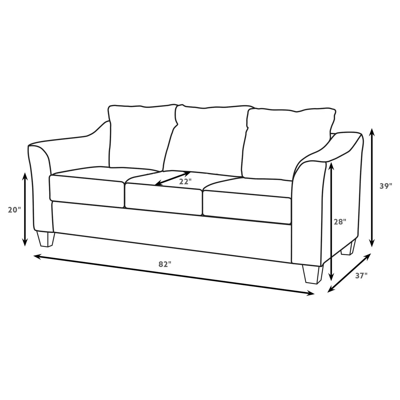 Alcazar - Sofa Set by HouseOfZazla