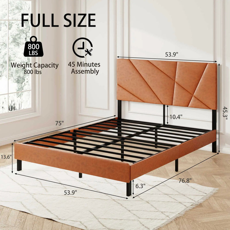 Vintage Under Bed Storage And Square Platform Design by Unique Piece Furniture