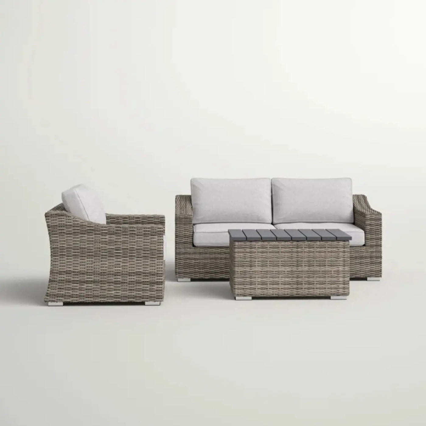 Stylish Sofa Seating Group With Cushions Perfect For Outdoor Gatherings by Unique Piece Furniture