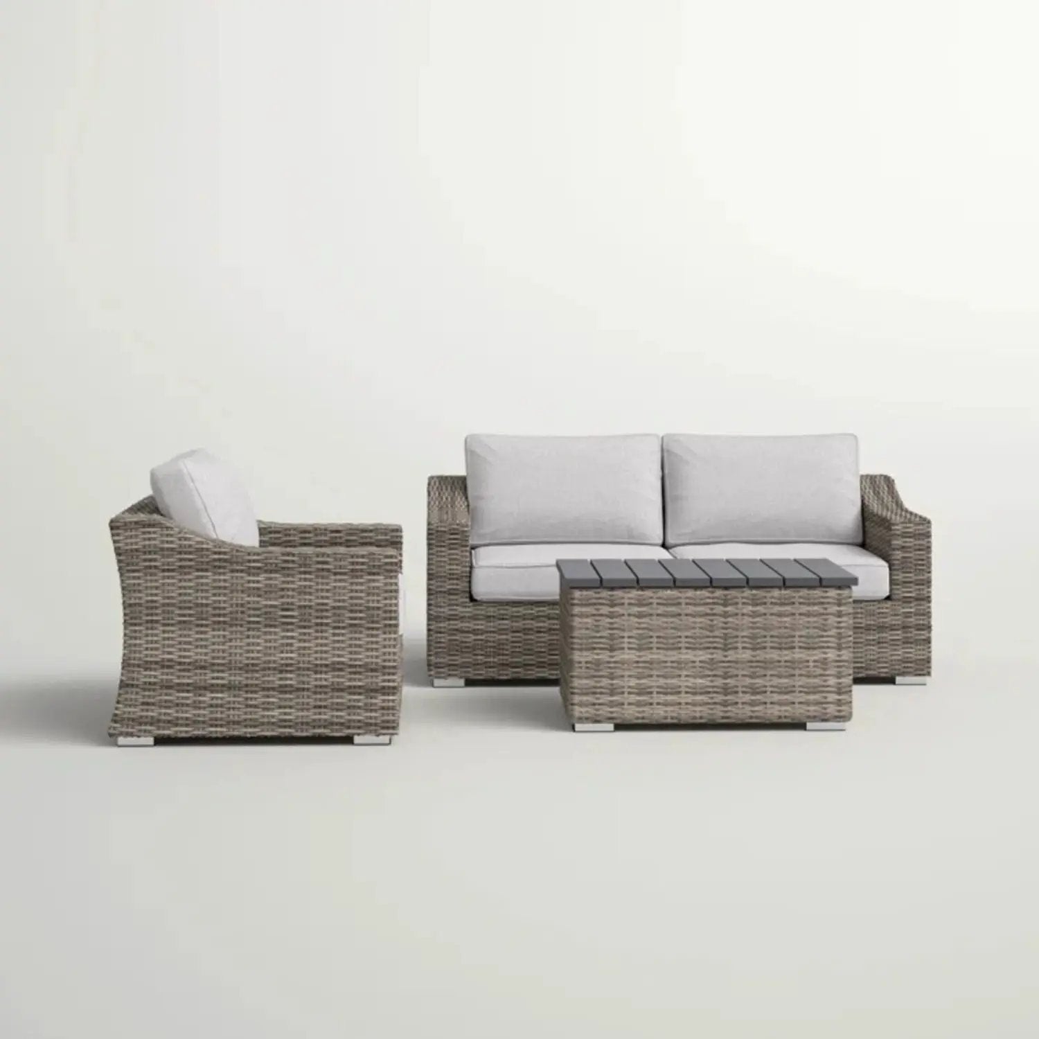 Stylish Sofa Seating Group With Cushions Perfect For Outdoor Gatherings by Unique Piece Furniture