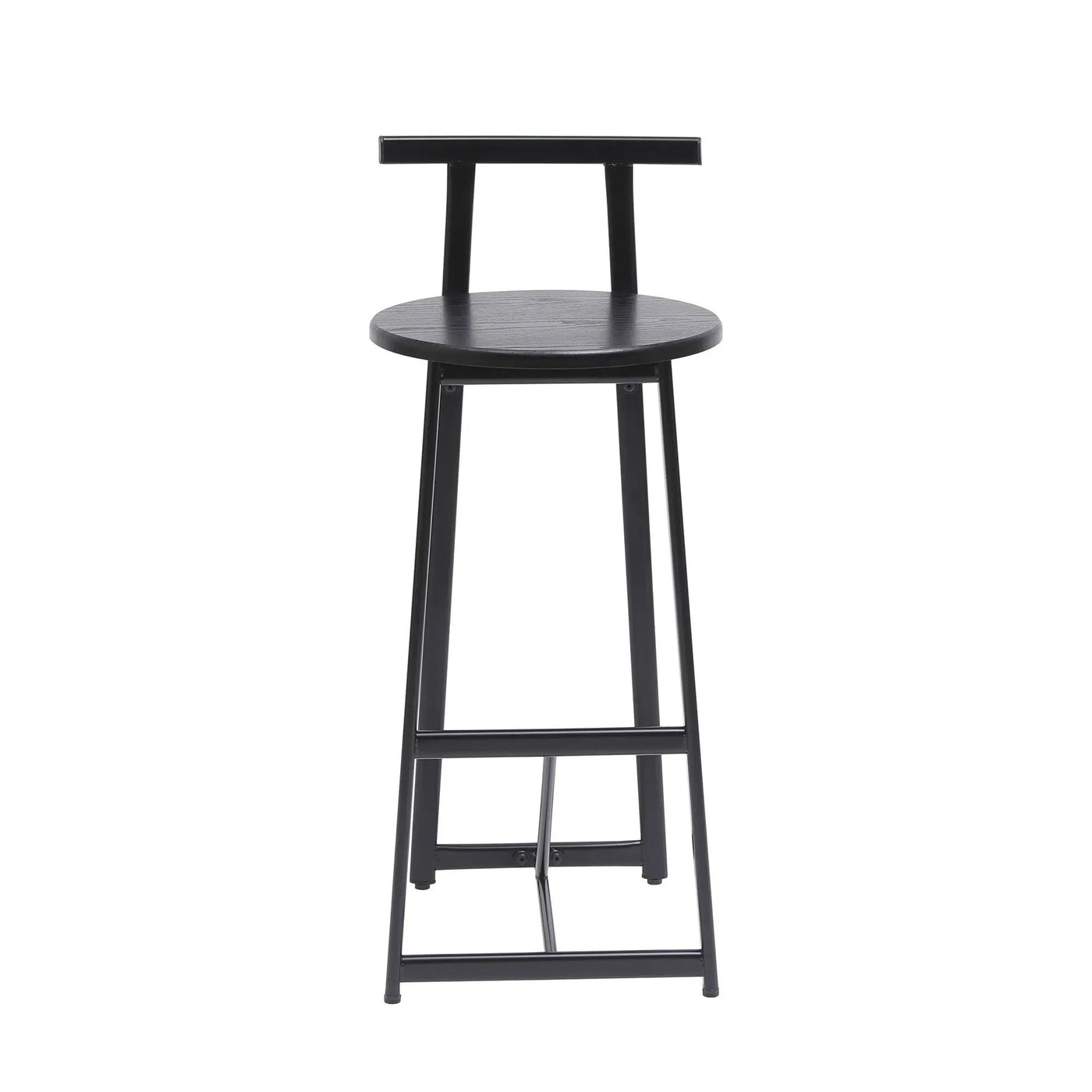 Modern Bar Stools With Backrest For Kitchen (Set of 3) by HouseOfZazla