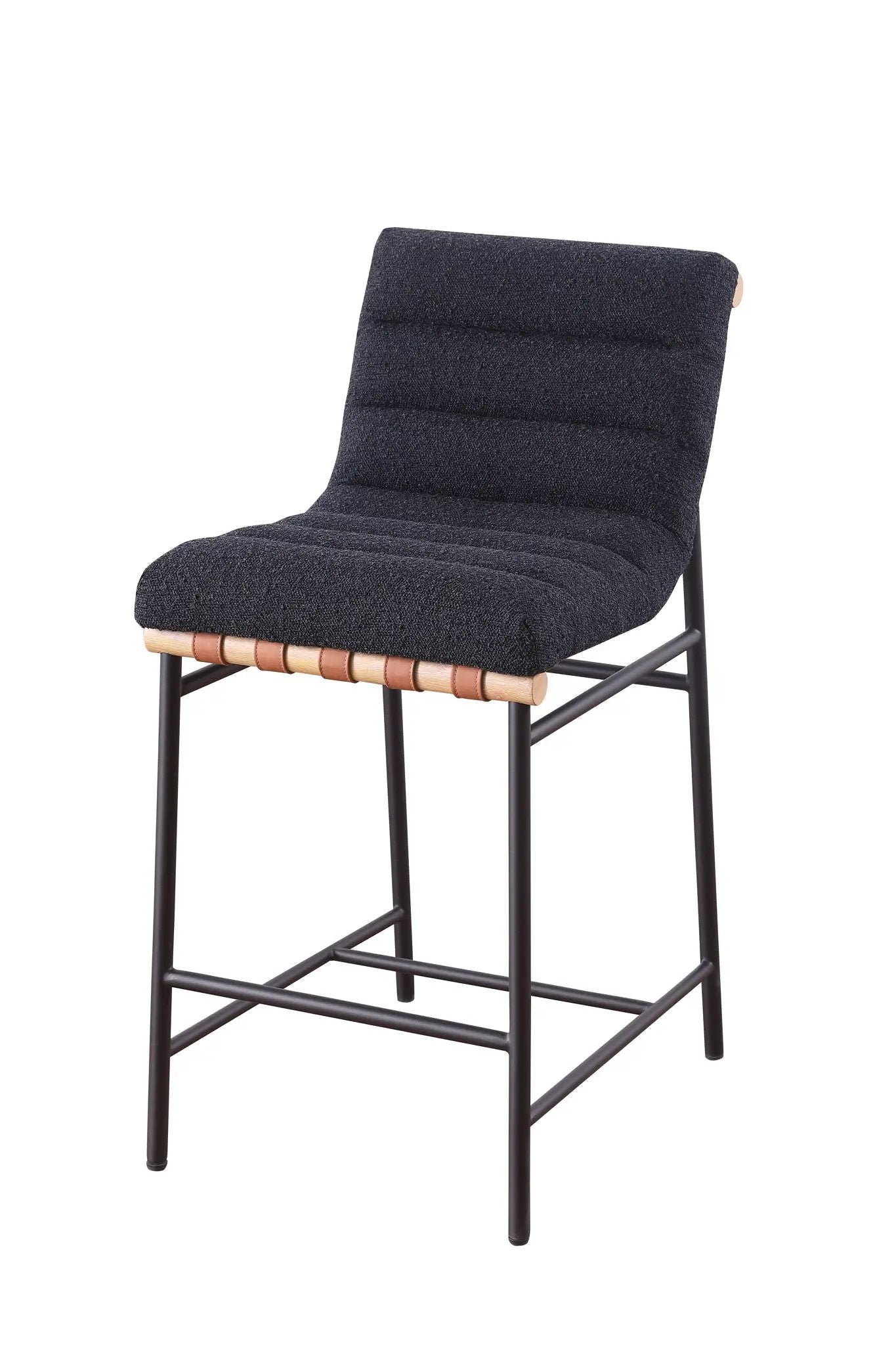 Lahni - 17" Boucle Fabric Counter Height Chair by HouseOfZazla