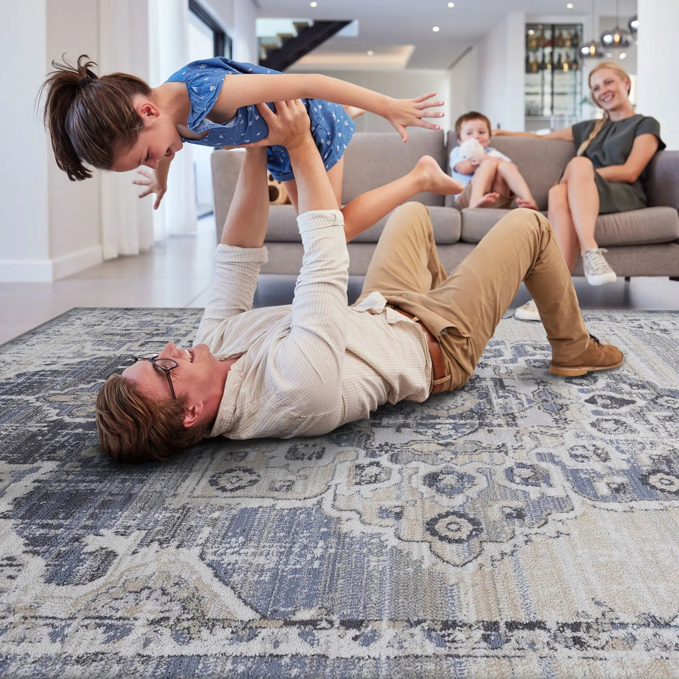 Payas - Medallion Area Rug by HouseOfZazla
