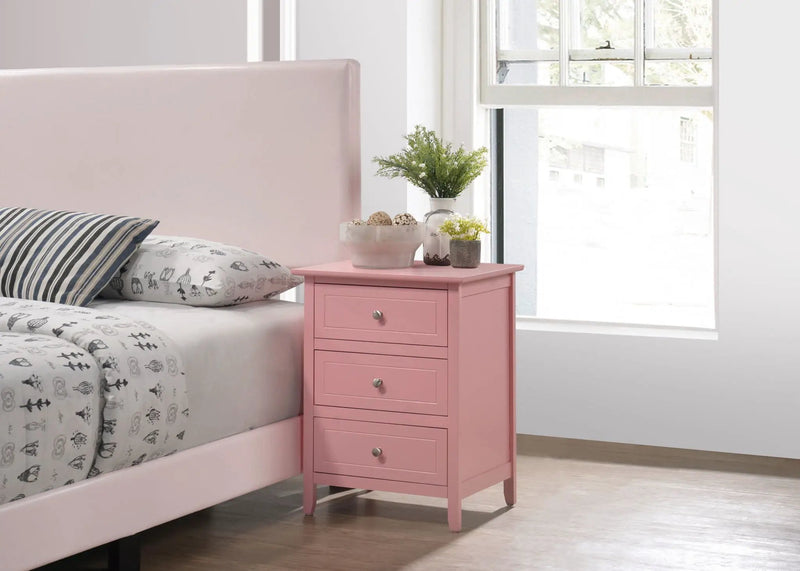 Dove Tailed Drawers 3 Drawer Nightstand by Unique Piece Furniture