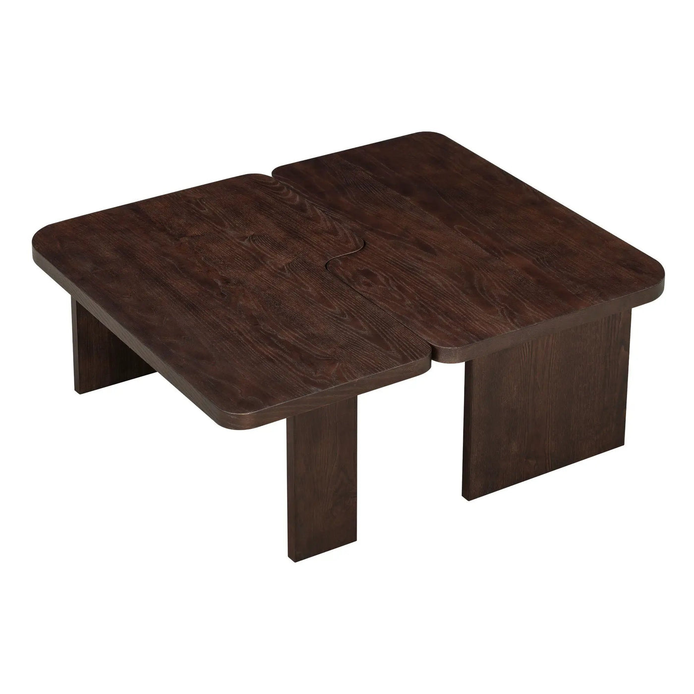 Modern Minimalist Coffee Table Set With Splicing Design by HouseOfZazla