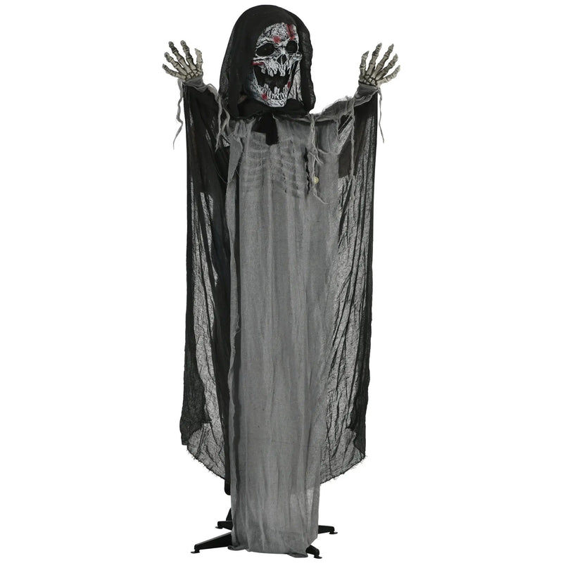 74" Animated Skeleton Witch of the Haunted Hollow by HouseOfZazla