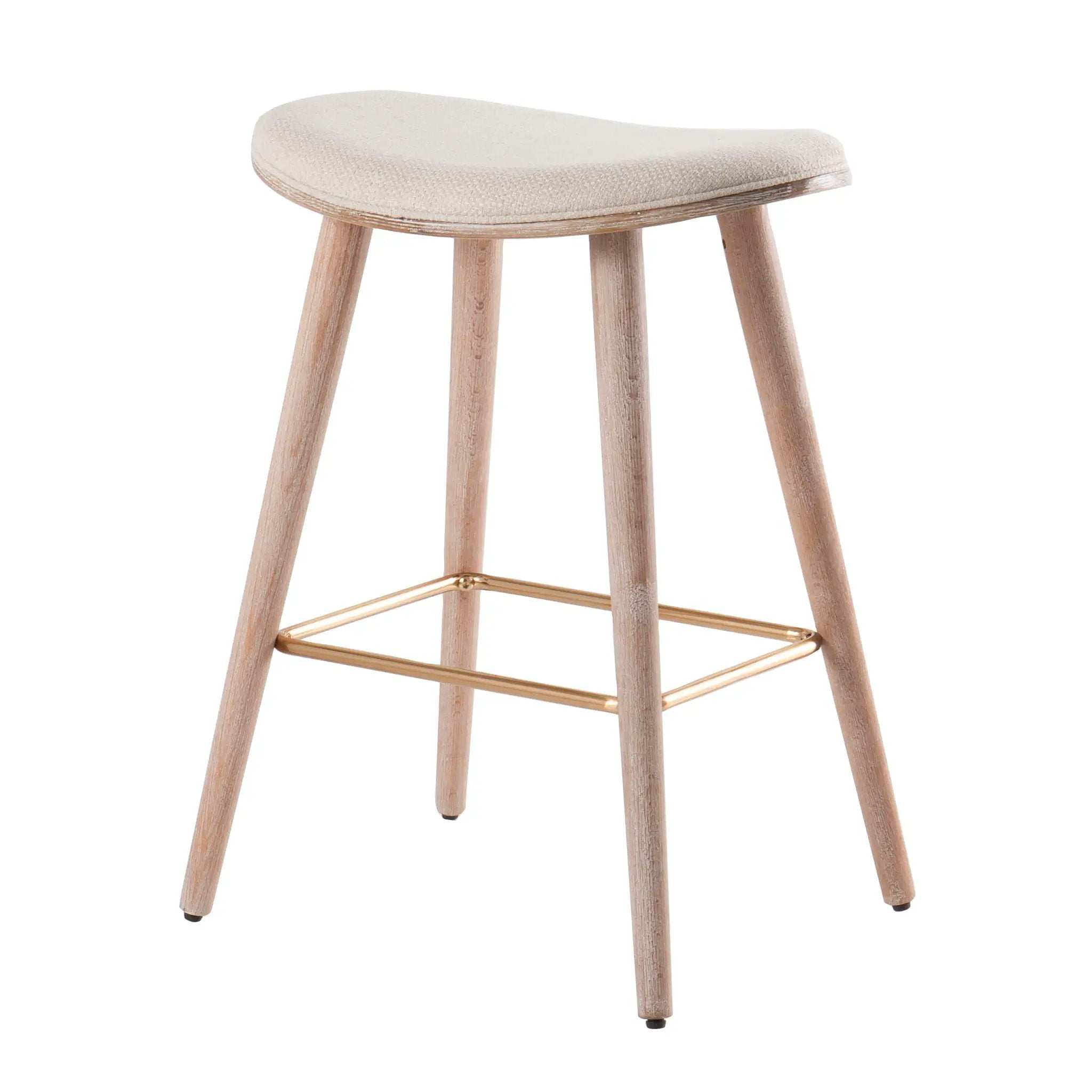 Saddle - Contemporary Counter Stool (Set of 2) by Unique Piece Furniture