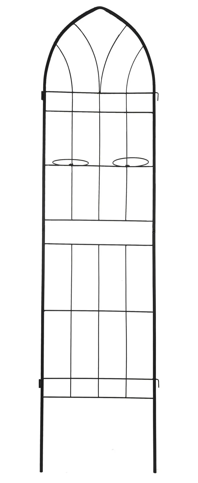 Metal Garden Trellis Rustproof Trellis For Climbing Plant, Outdoor Flower Support by HouseOfZazla