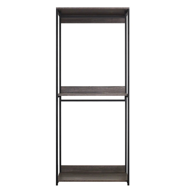 Monica - Farmhouse Industrial Wood Walk In Closet by HouseOfZazla
