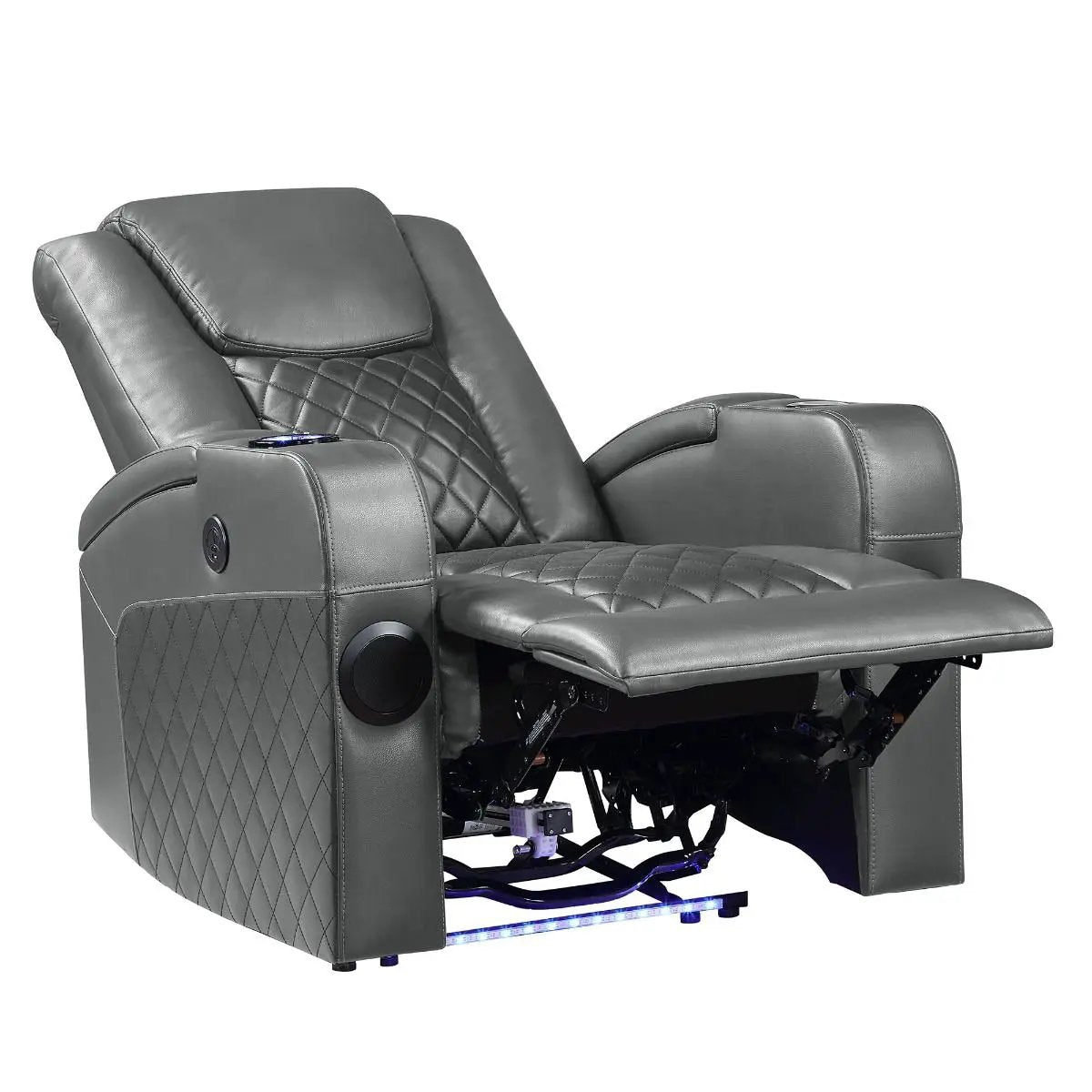 Alair - Power Motion Recliner With Bluetooth, Wireless Charger & Cupholder by Unique Piece Furniture