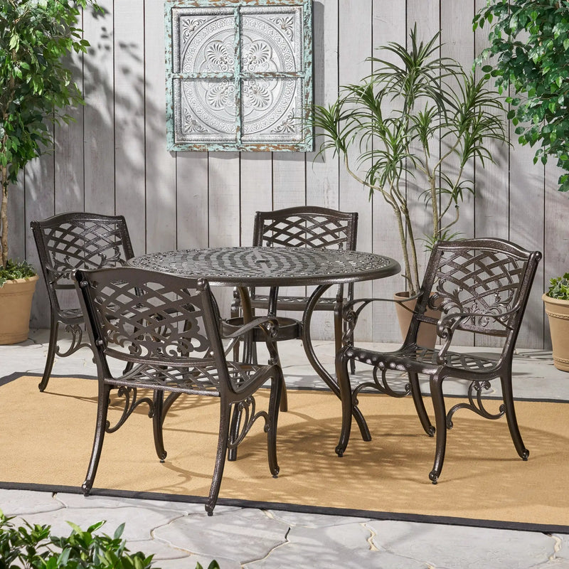 Chachere 5 Piece Dining Set by HouseOfZazla