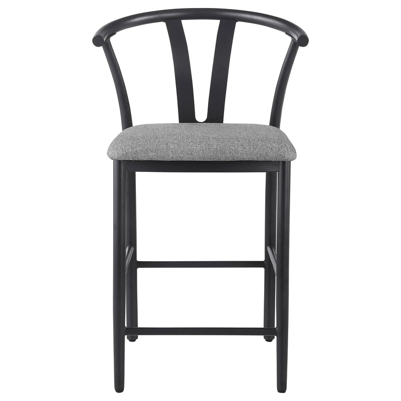 Tazman - Counter Height Dining Side Chair (Set of 2) - Gray by HouseOfZazla