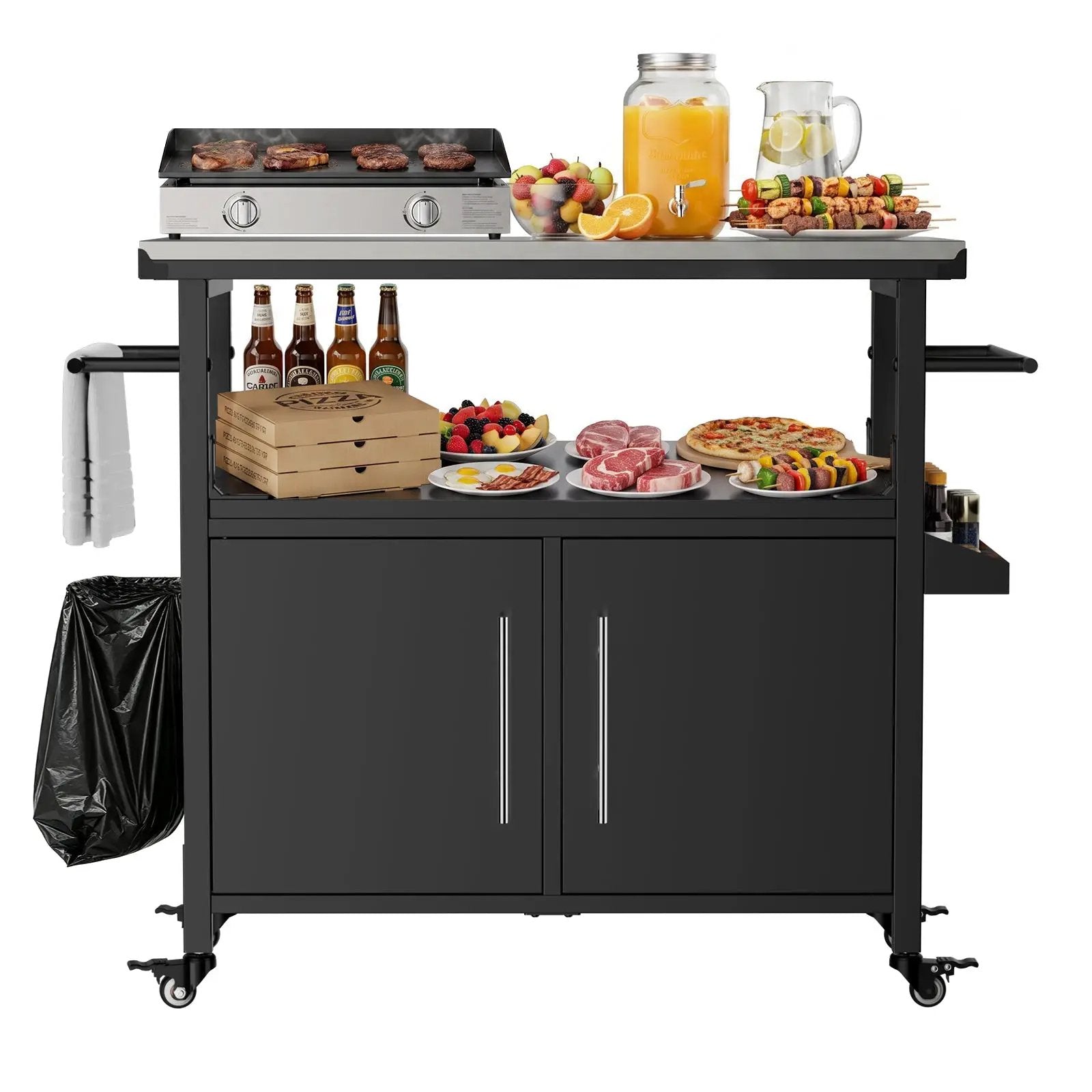 Outdoor Grill Cart with Patio Furniture by HouseOfZazla