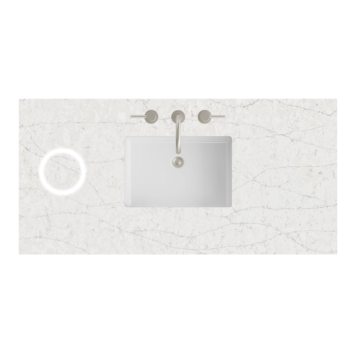 James Martin 48" Single Vanity Top with Eternal Jasmine Pearl (FreePower) countertop