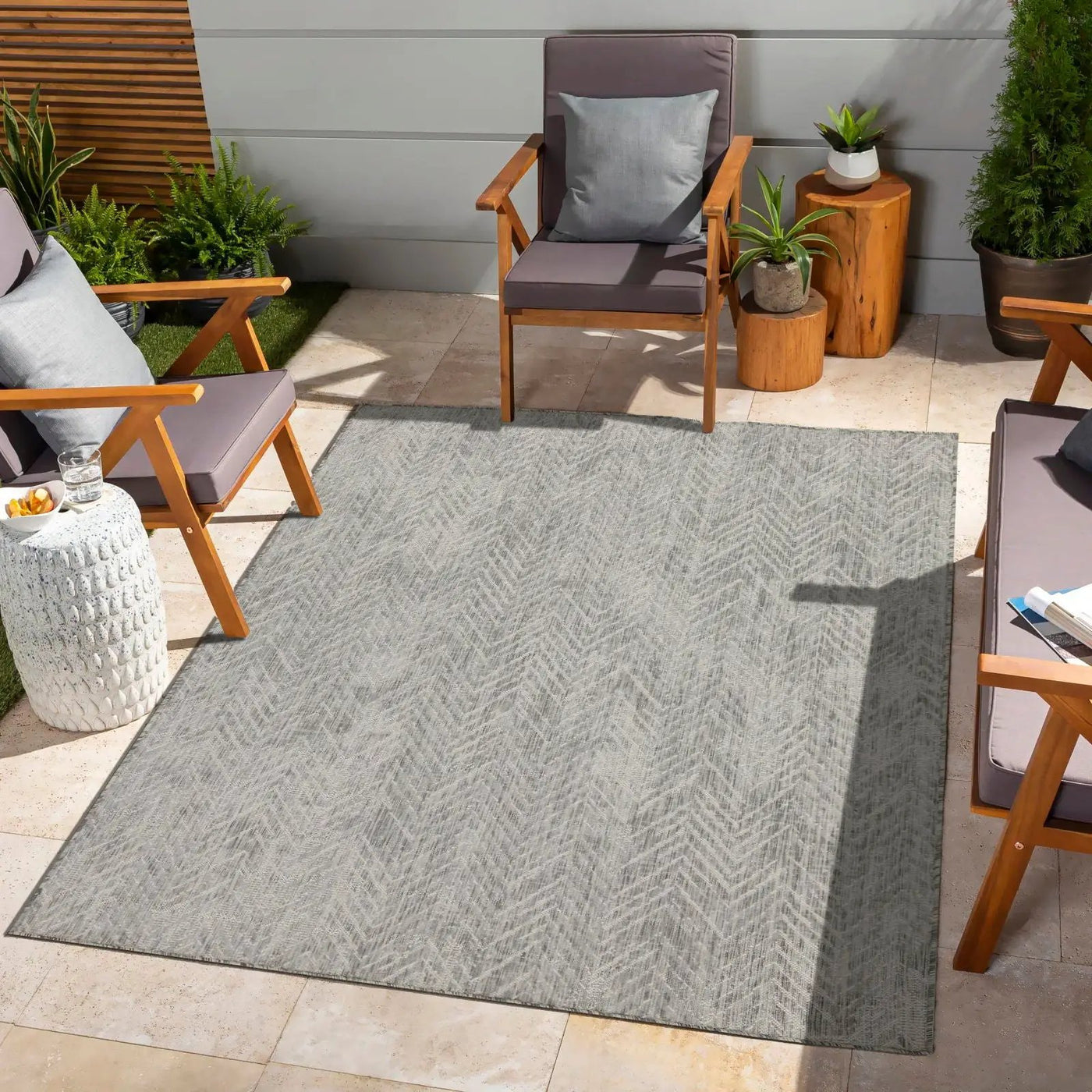 Sunshine - 2'7" X 7'3" Indoor / Outdoor, Area Rug Polypropylene by HouseOfZazla