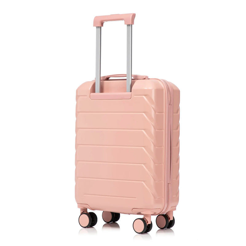 2-Piece ABS Spinner Wheel Luggage Set with Combination Lock by HouseOfZazla