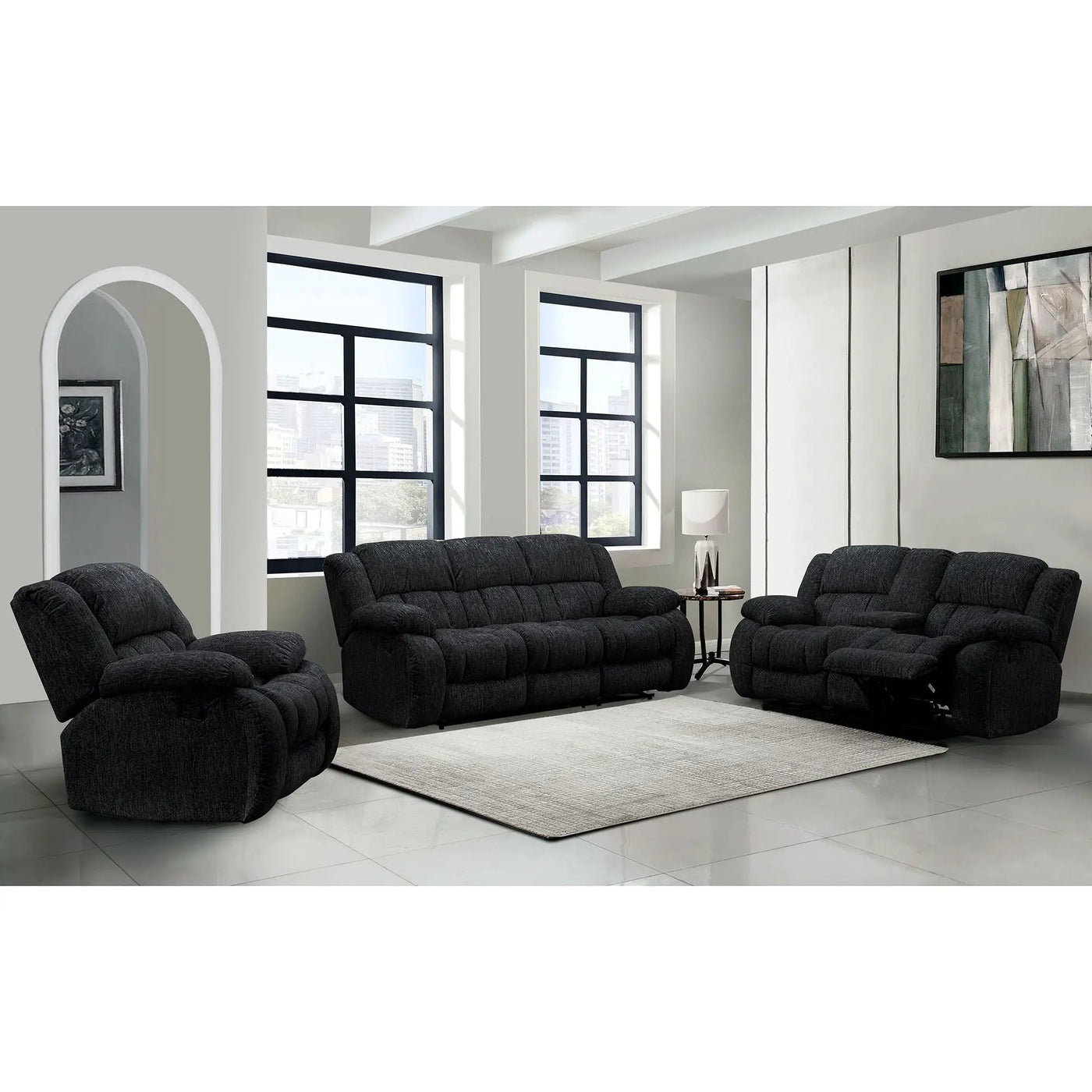 Stonic - Glider Recliner Modern Design by HouseOfZazla