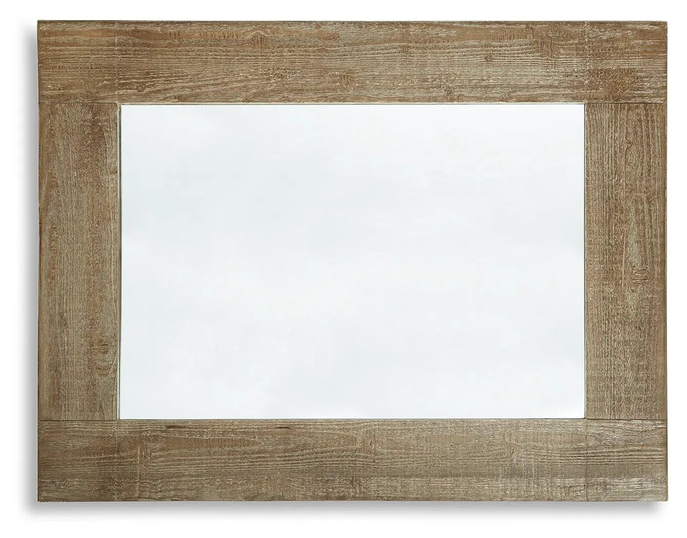 Waltleigh - Accent Mirror - Distressed Brown by Unique Piece Furniture