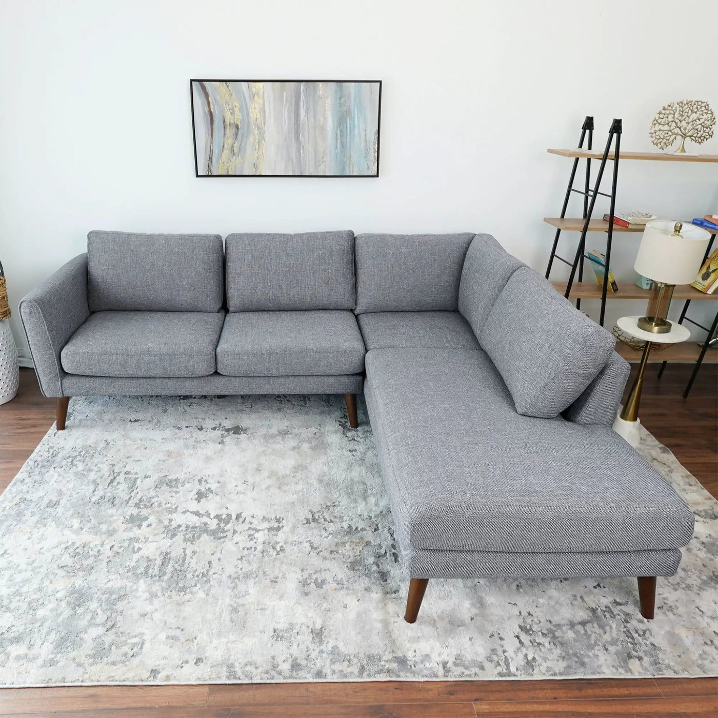 Benson - Sectional Sofa With Chaise by HouseOfZazla