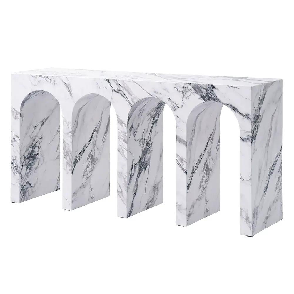 Fritzy - Console Table - Engineered Stone by Unique Piece Furniture