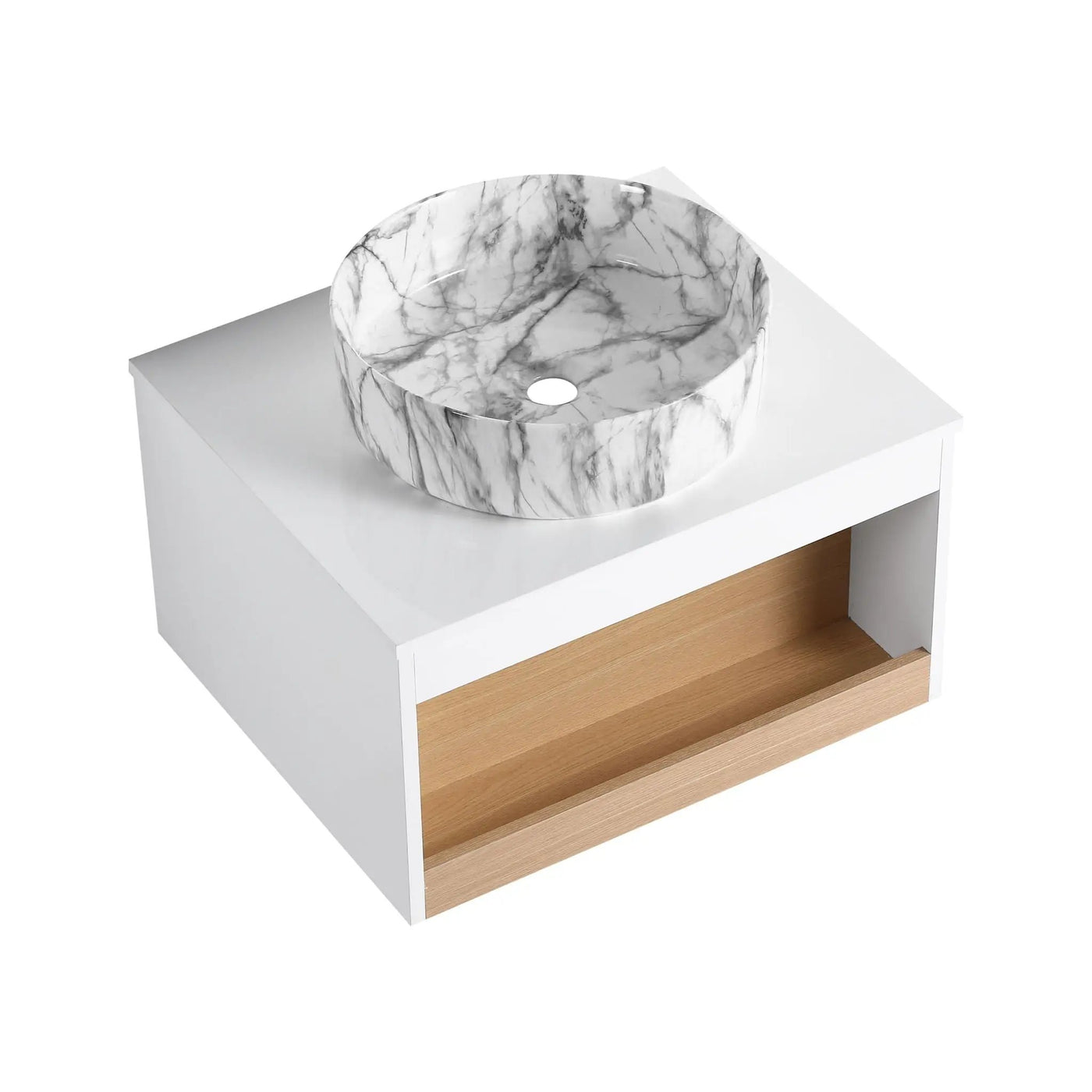 Floating Bathroom Vanity With Vessel Sink by HouseOfZazla