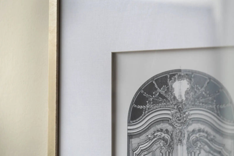 Fake Pencil Architectual Wall Art, Wall Decor Accent (Set of 2) - Silver by Unique Piece Furniture
