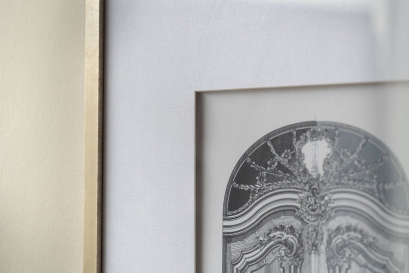 Architectural Wall Art Set with Pencil Design - Silver, photo 8 of 9