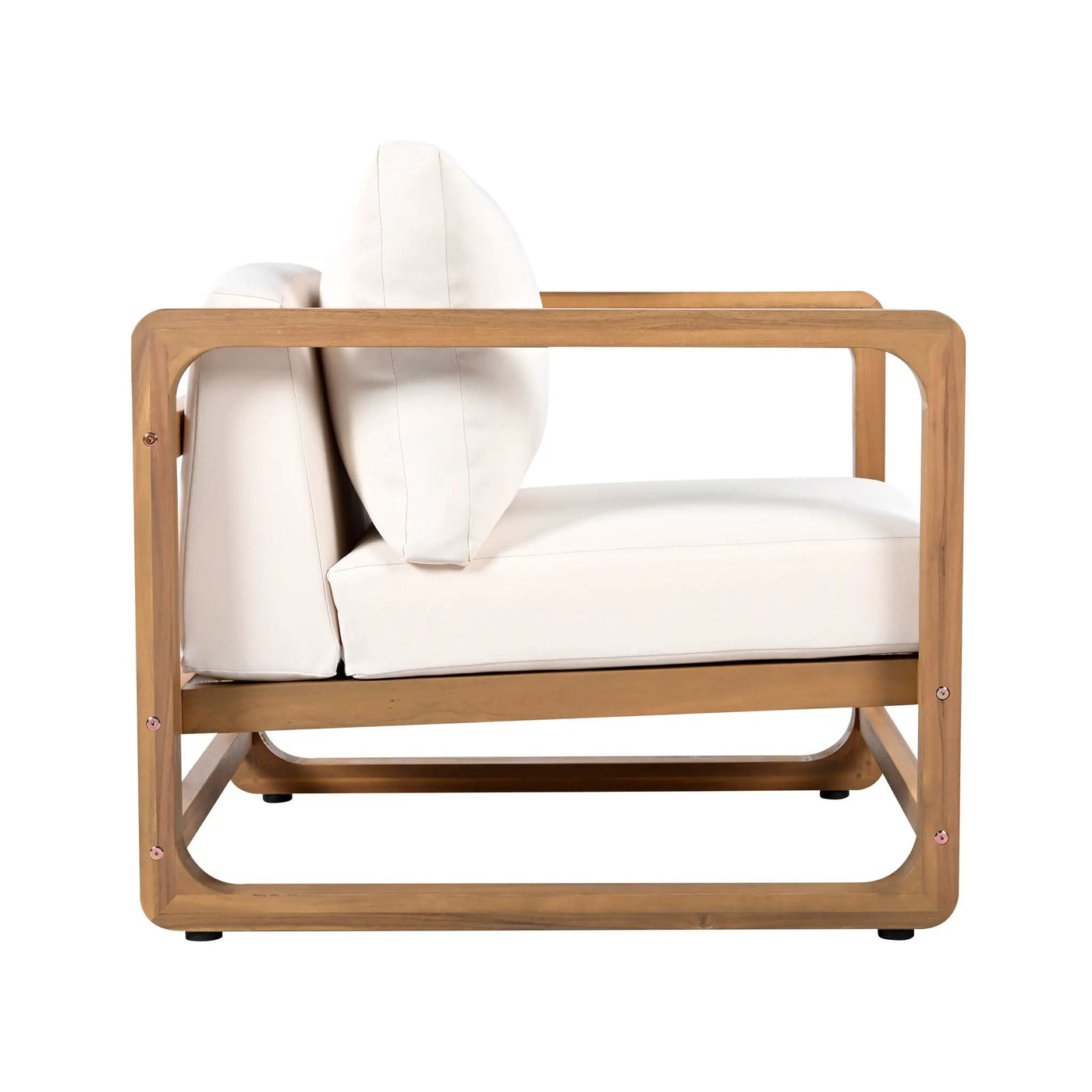 Outdoor Lounge Chair With Oversized Cushion Set For Patio by HouseOfZazla