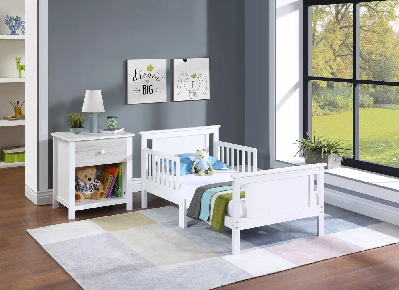 Connelly - Reversible Panel Toddler Bed by Unique Piece Furniture